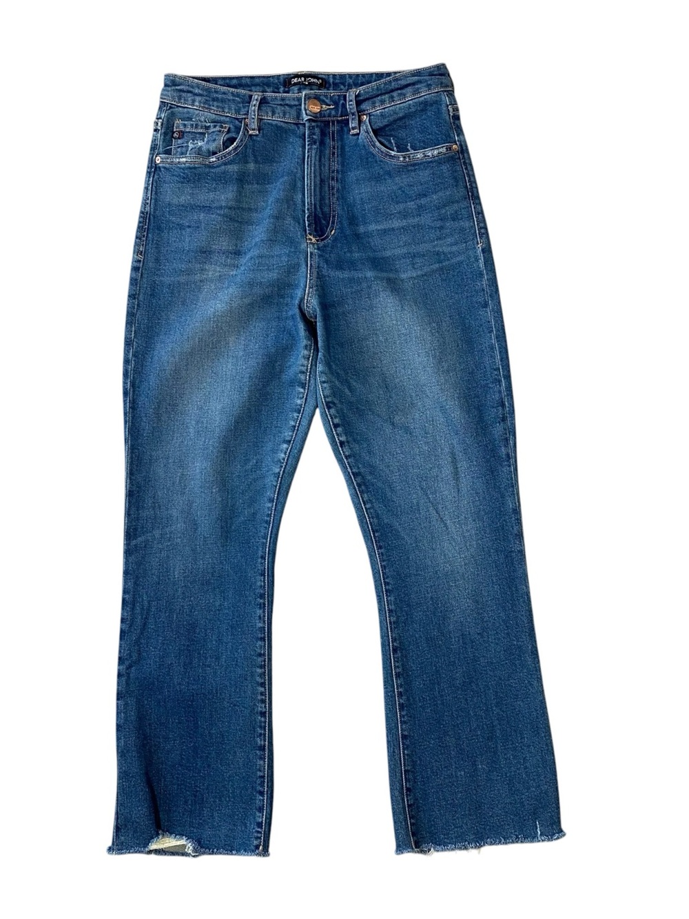 DEAR JOHN Kentfield High Rise Cropped Jeans